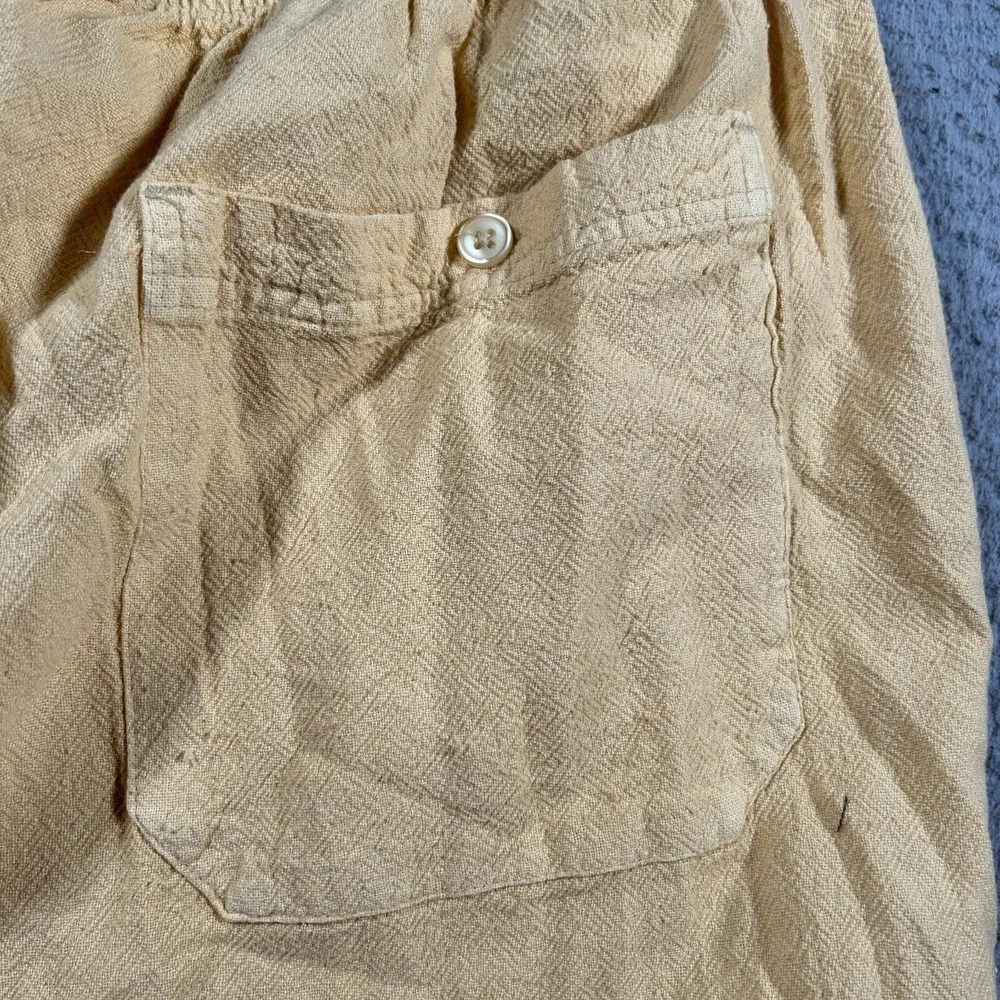 King Size Jogger Pants Men 2XL‎ Big (38x31) Yellow Drawstring Athleisure NWT